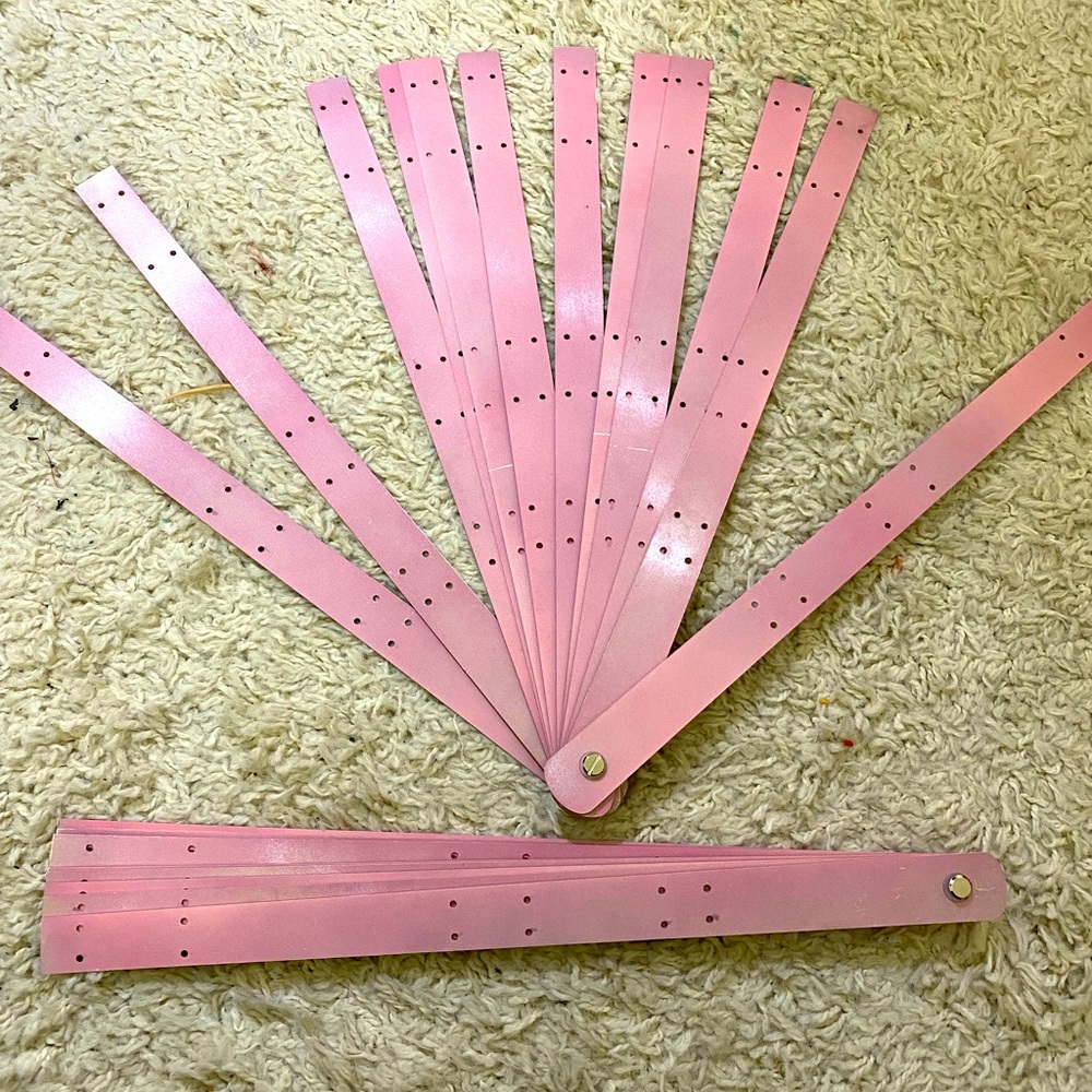 Hot Fans Aluminum Feather burlesque Fan Staves